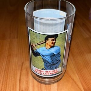 1993 MCDONALDS LOU GEHRIG GLASS
